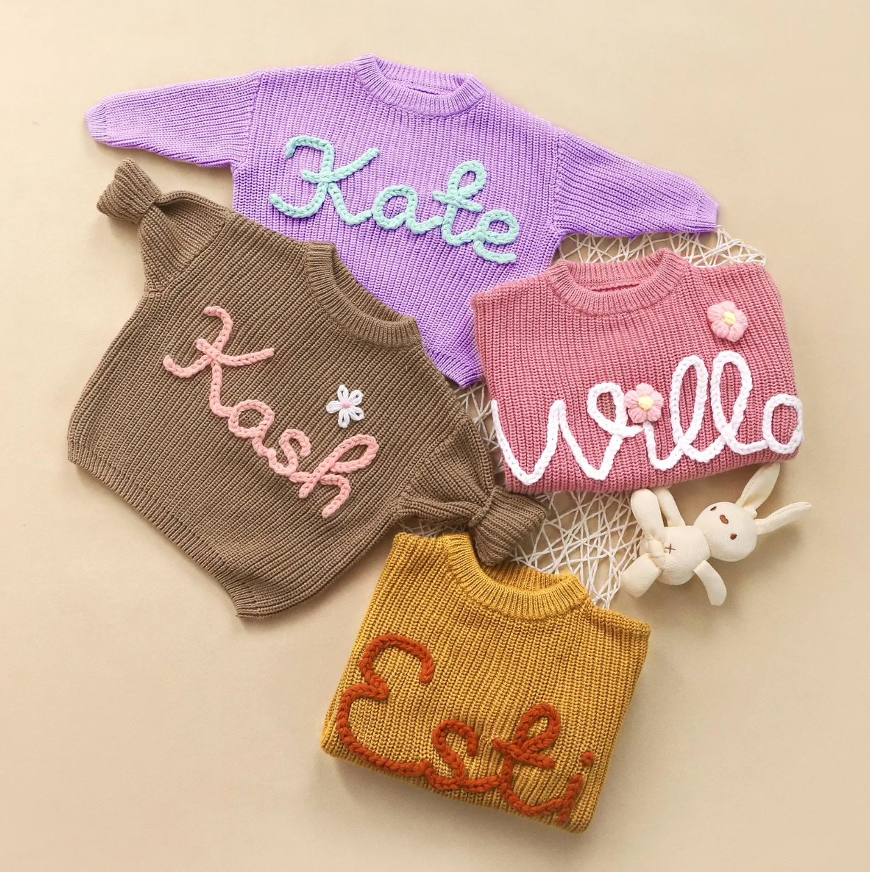Personalized Knitted Baby & Kids Sweater