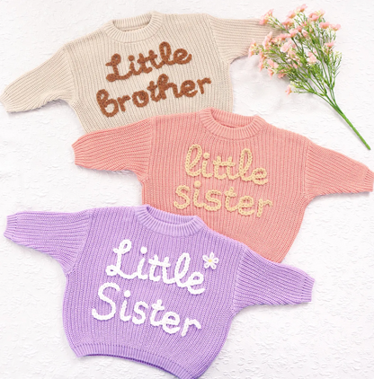 Personalized Knitted Baby & Kids Sweater