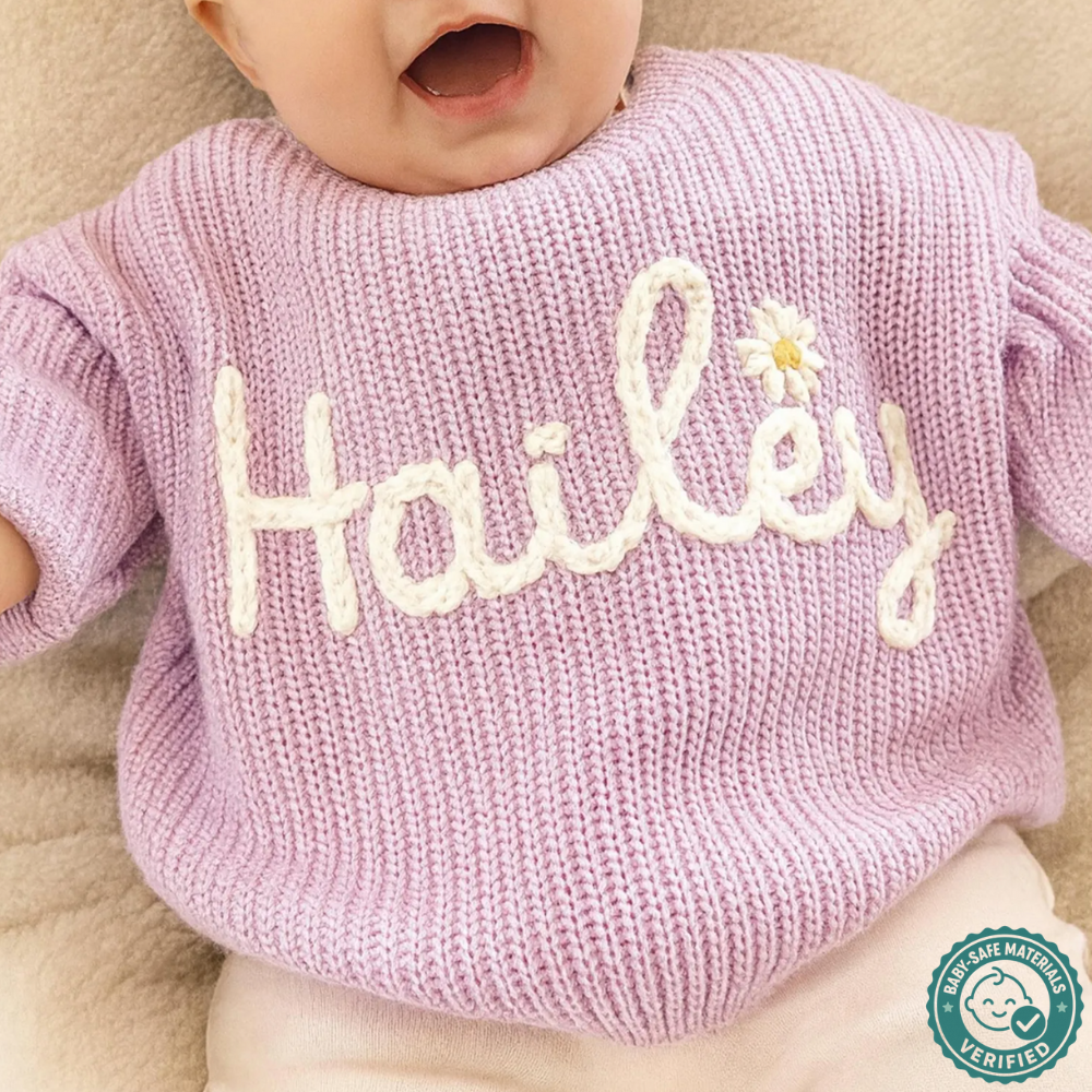 Personalized Knitted Baby & Kids Sweater