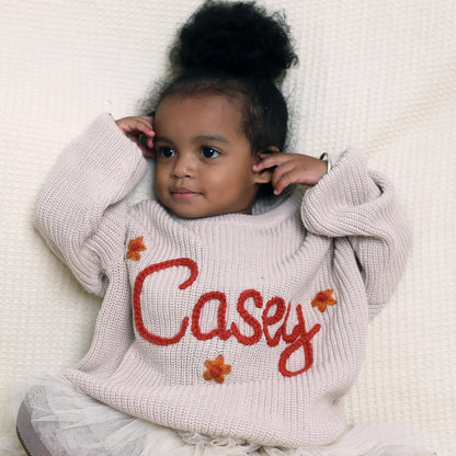 Personalized Knitted Baby & Kids Sweater